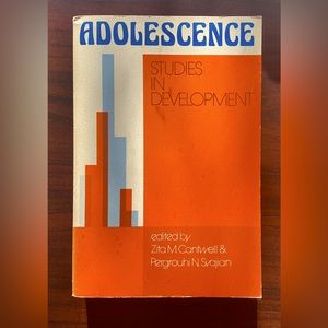 Book: Adolescence Studies in Development by Zita & Pergrouhi N. Svajian Cantwell